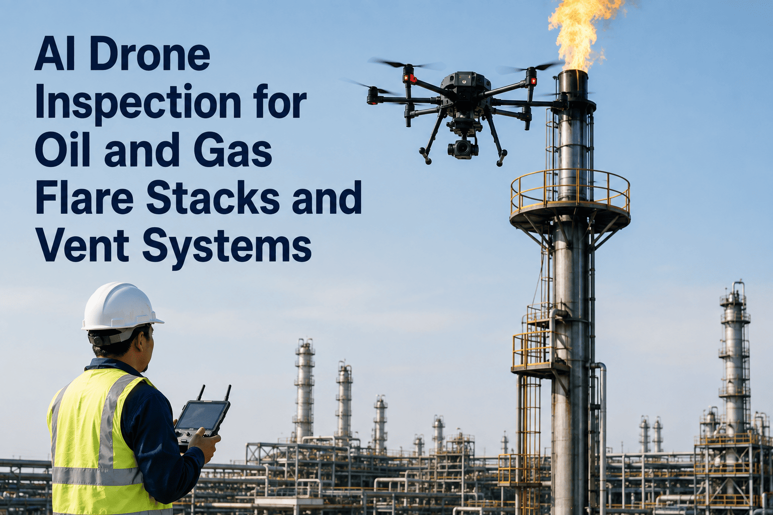 ai-drone-inspection-oil-gas-flare-stacks-vent-systems