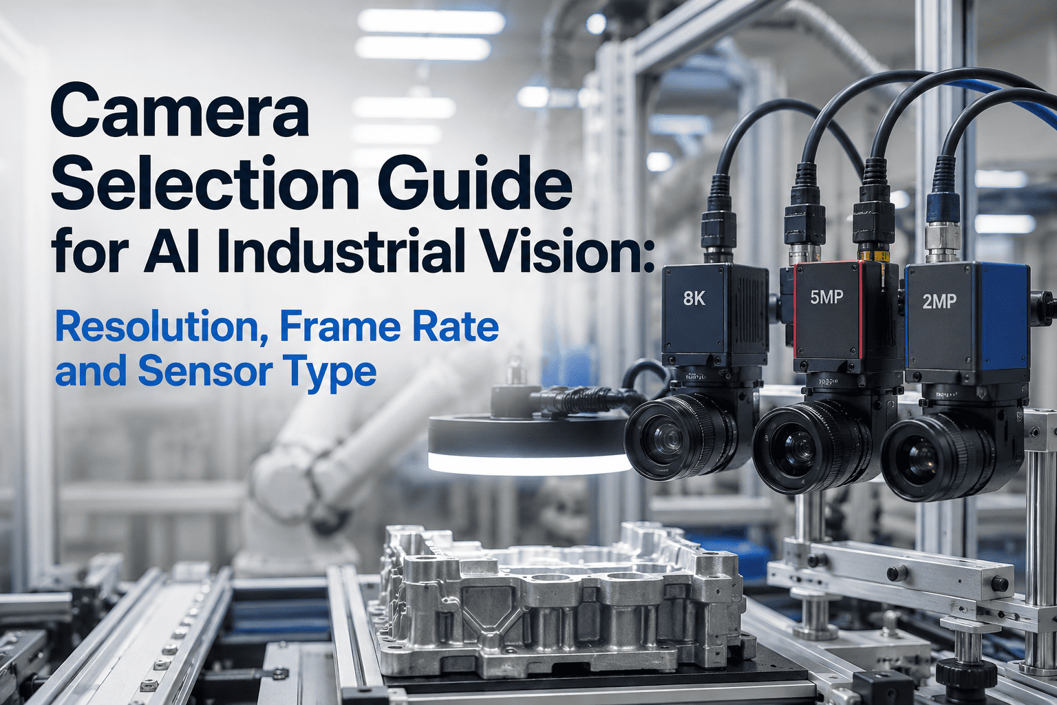 camera-selection-guide-ai-industrial-vision-resolution-frame-rate