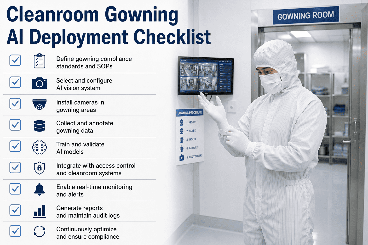 cleanroom-gowning-ai-deployment-checklist