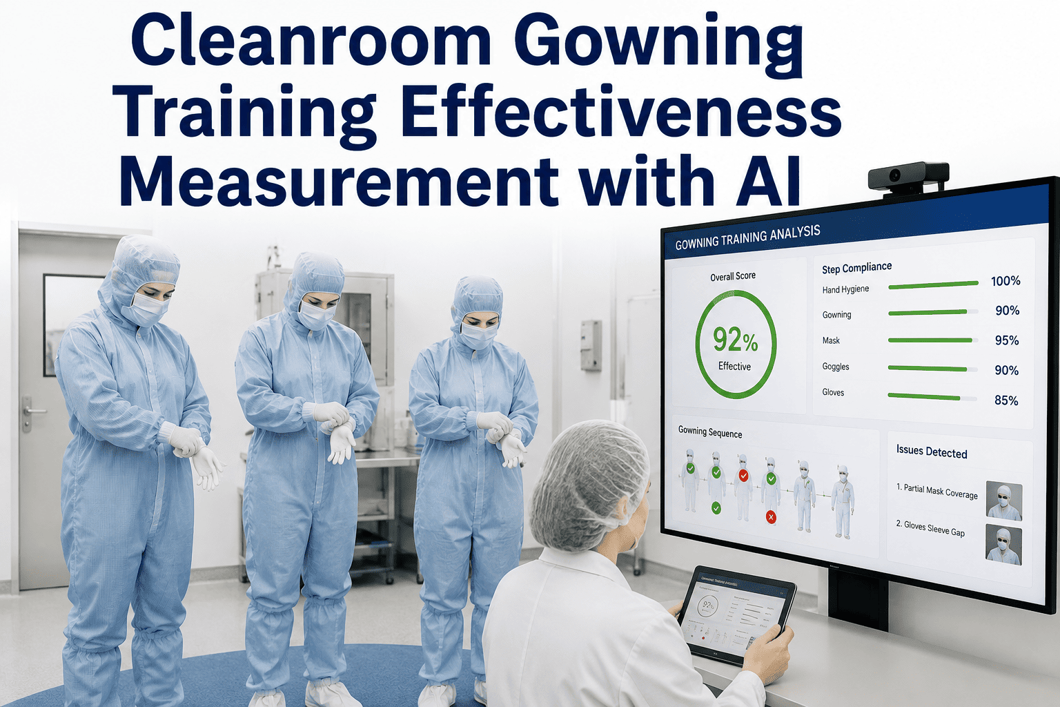cleanroom-gowning-training-effectiveness-measurement-ai