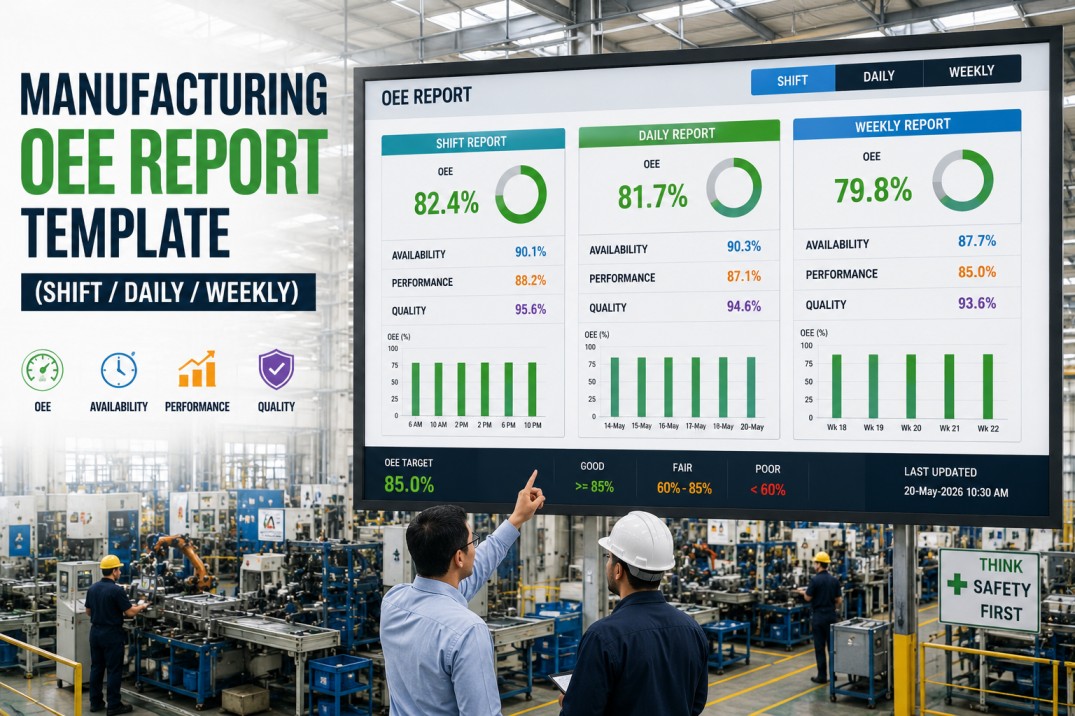 manufacturing-oee-report-template