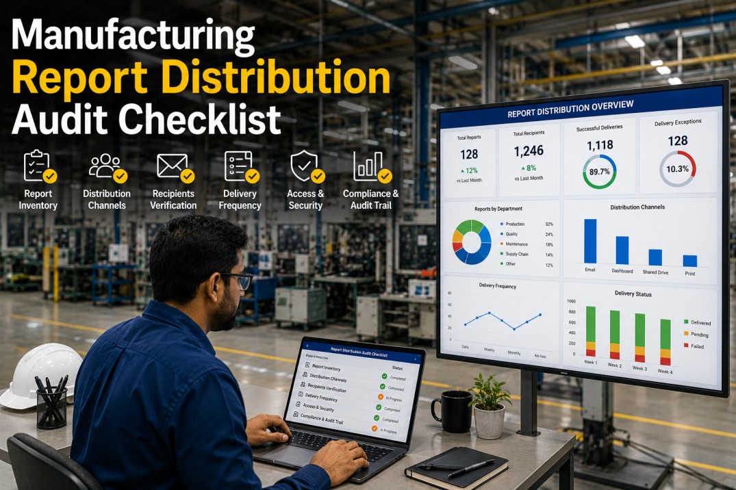 manufacturing-report-distribution-audit-checklist