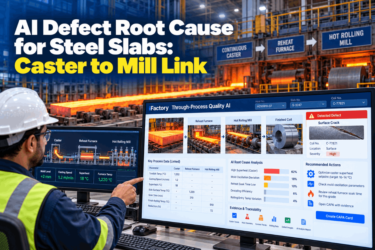 ai-defect-root-cause-steel-slabs-caster-mill-link