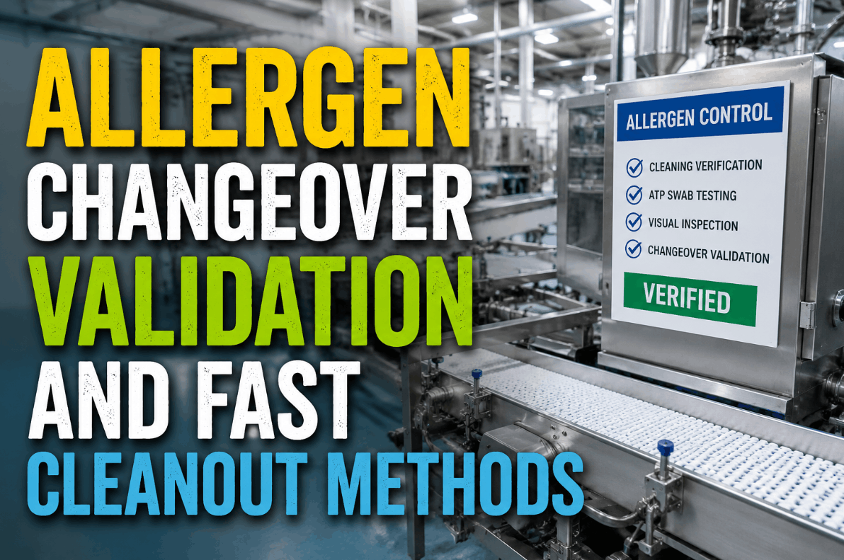 allergen-changeover-validation-and-fast-cleanout-methods
