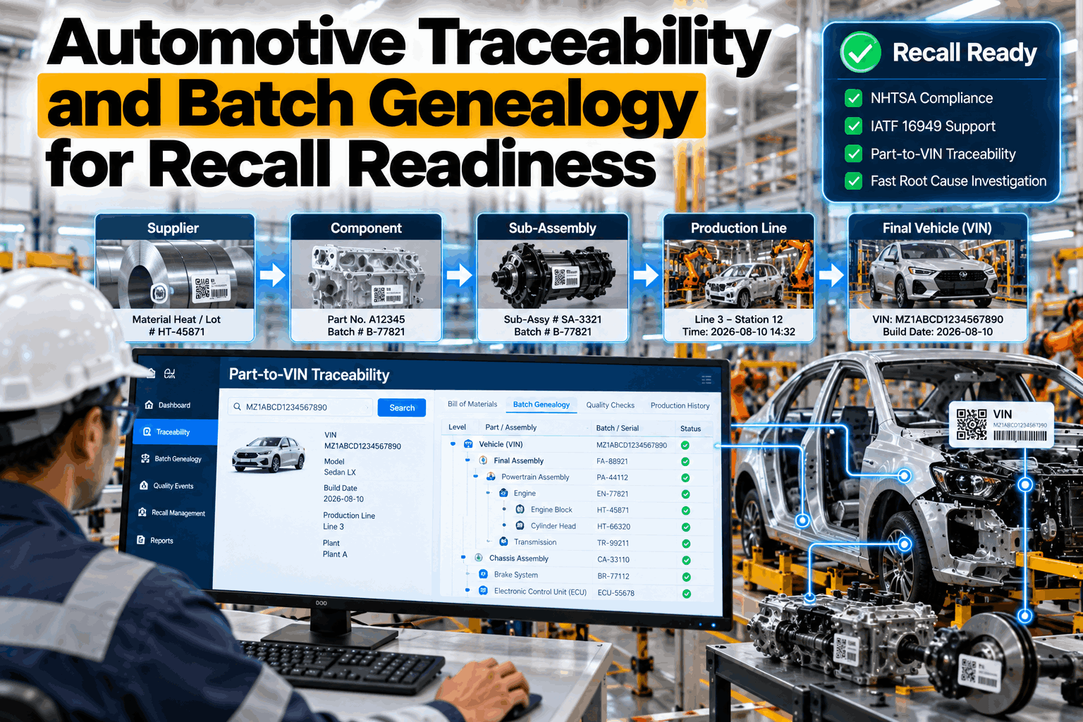 automotive-traceability-batch-genealogy
