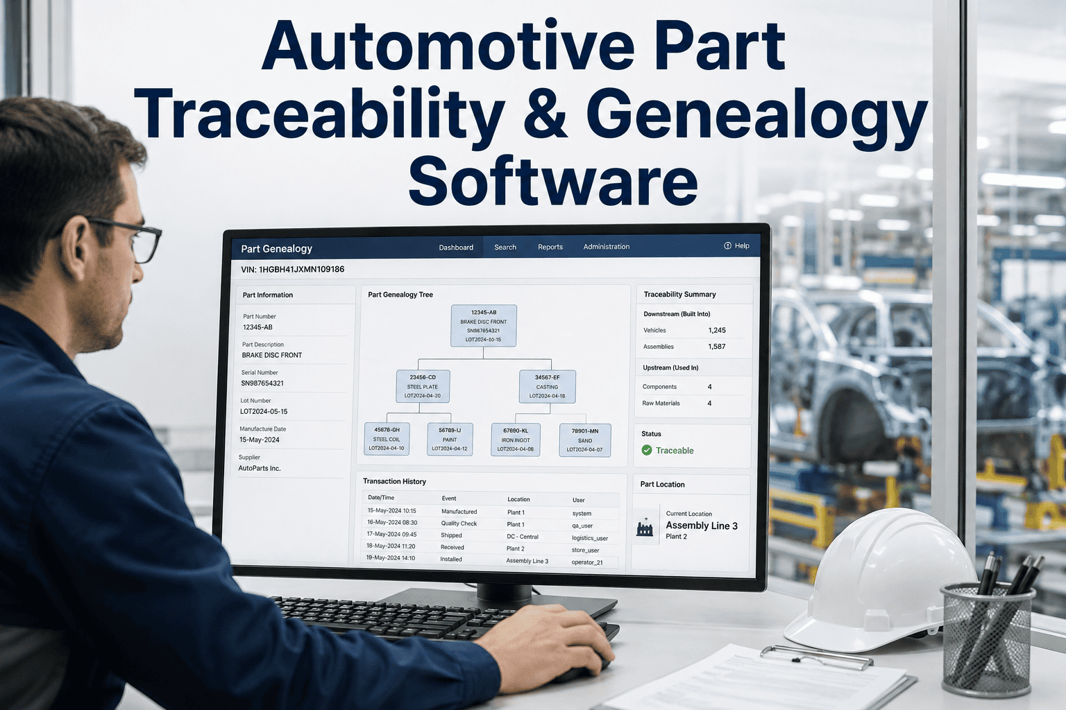 automotive-traceability-part-genealogy-software