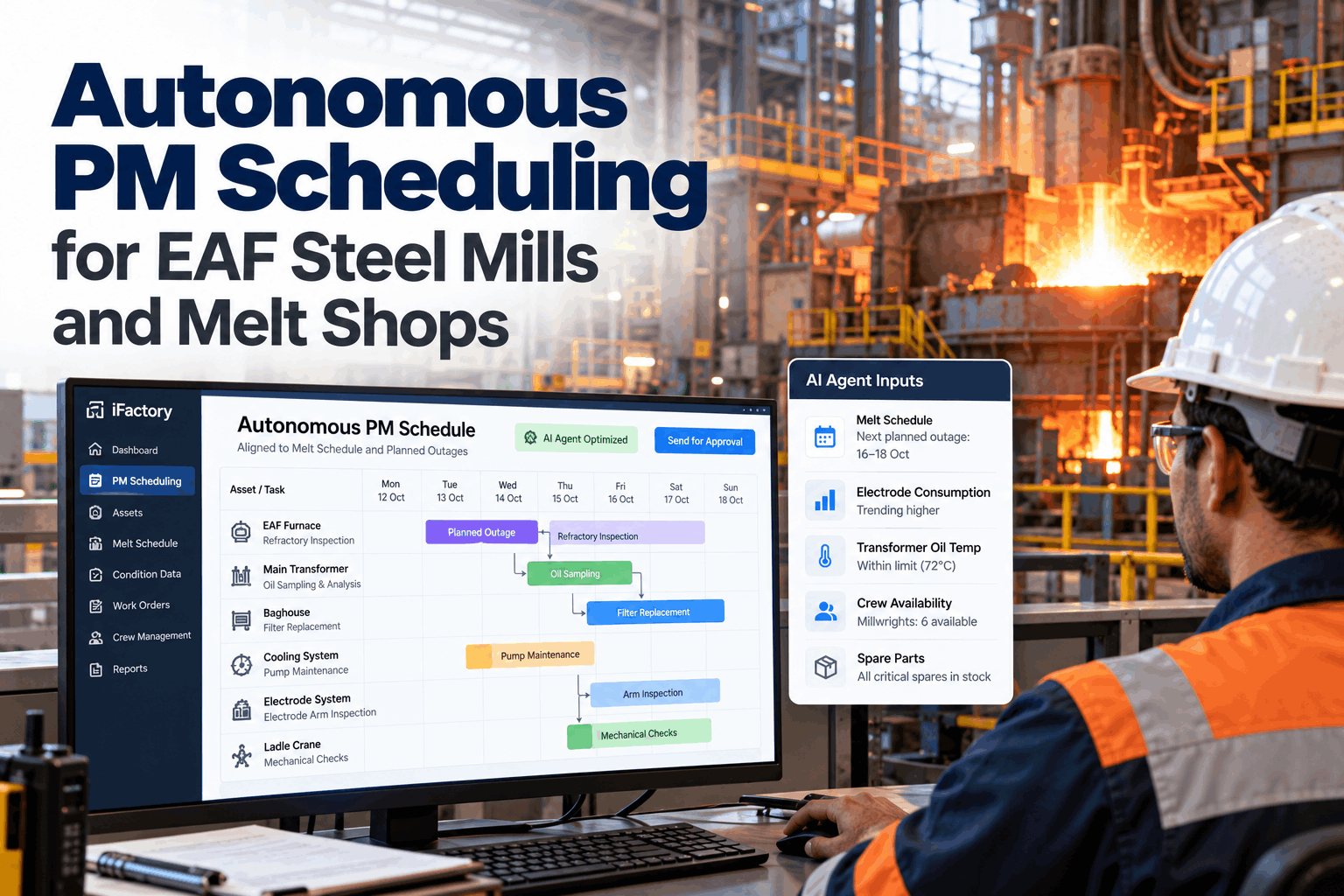 autonomous-pm-scheduling-eaf-steel-mills-melt-shops