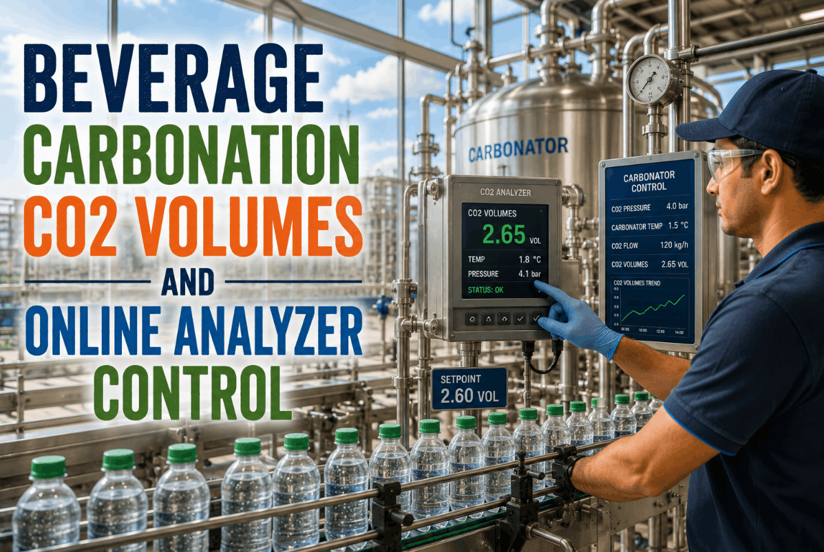 beverage-carbonation-co2-volumes-and-online-analyzer-control