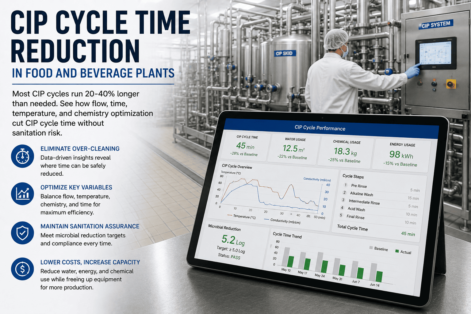 cip-cycle-time-reduction-food-plant