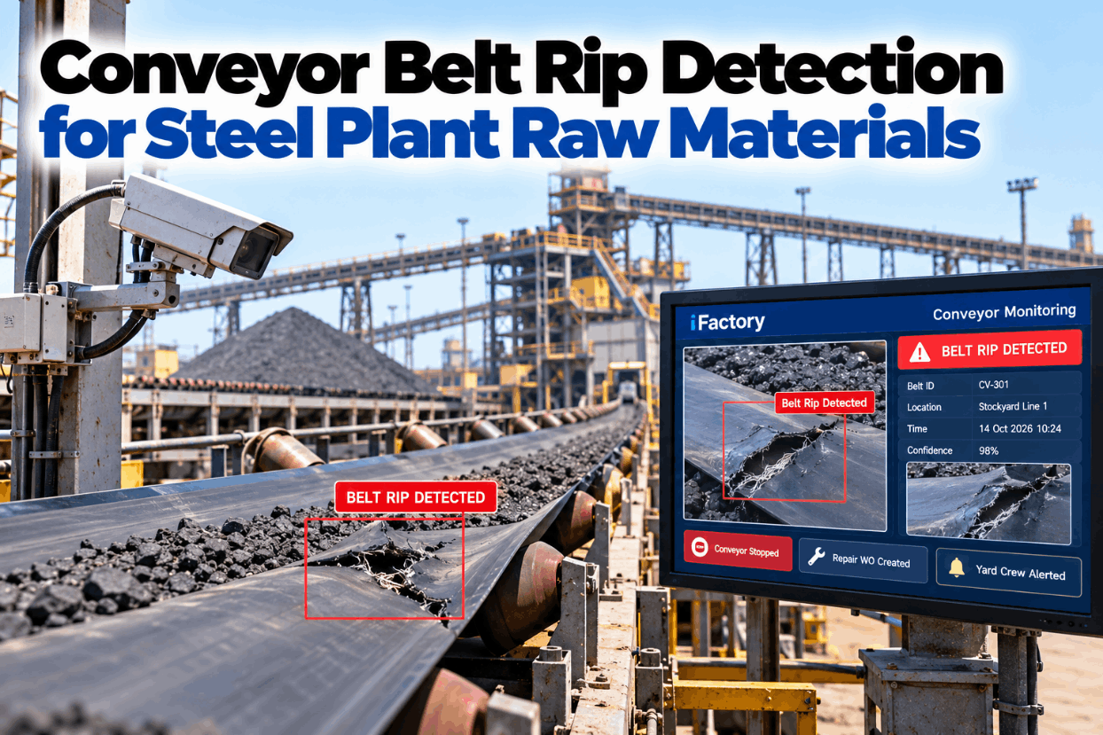 conveyor-belt-rip-detection-steel-plant-raw-materials