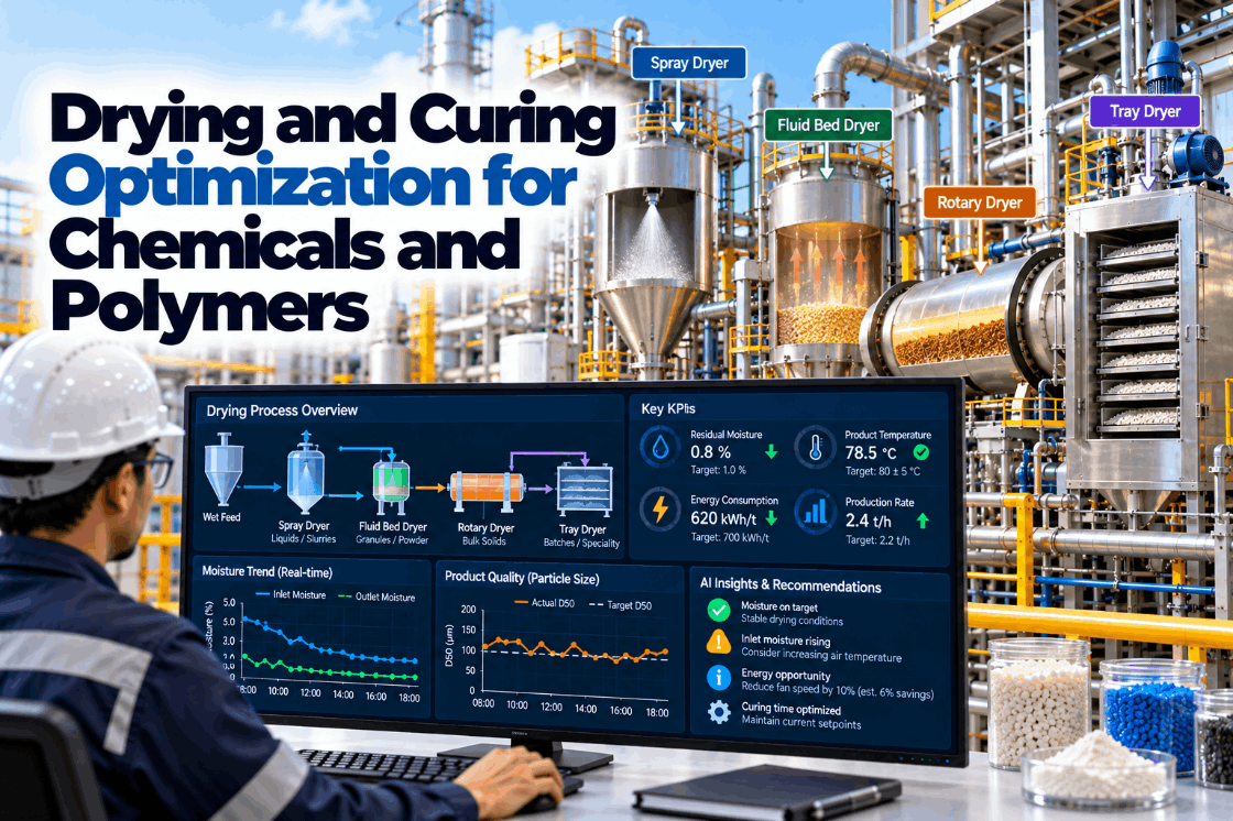 drying-curing-optimization-chemical-plant