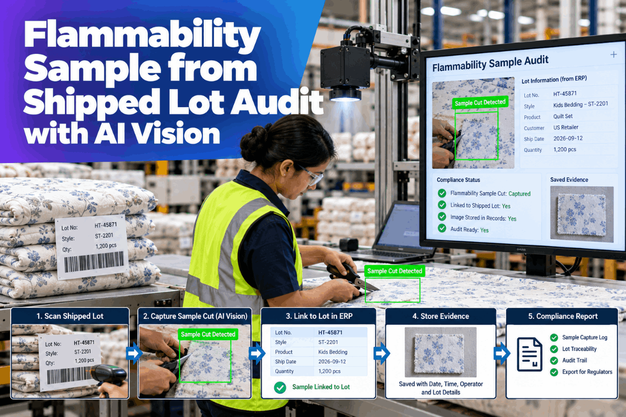 flammability-sample-shipped-lot-audit-ai