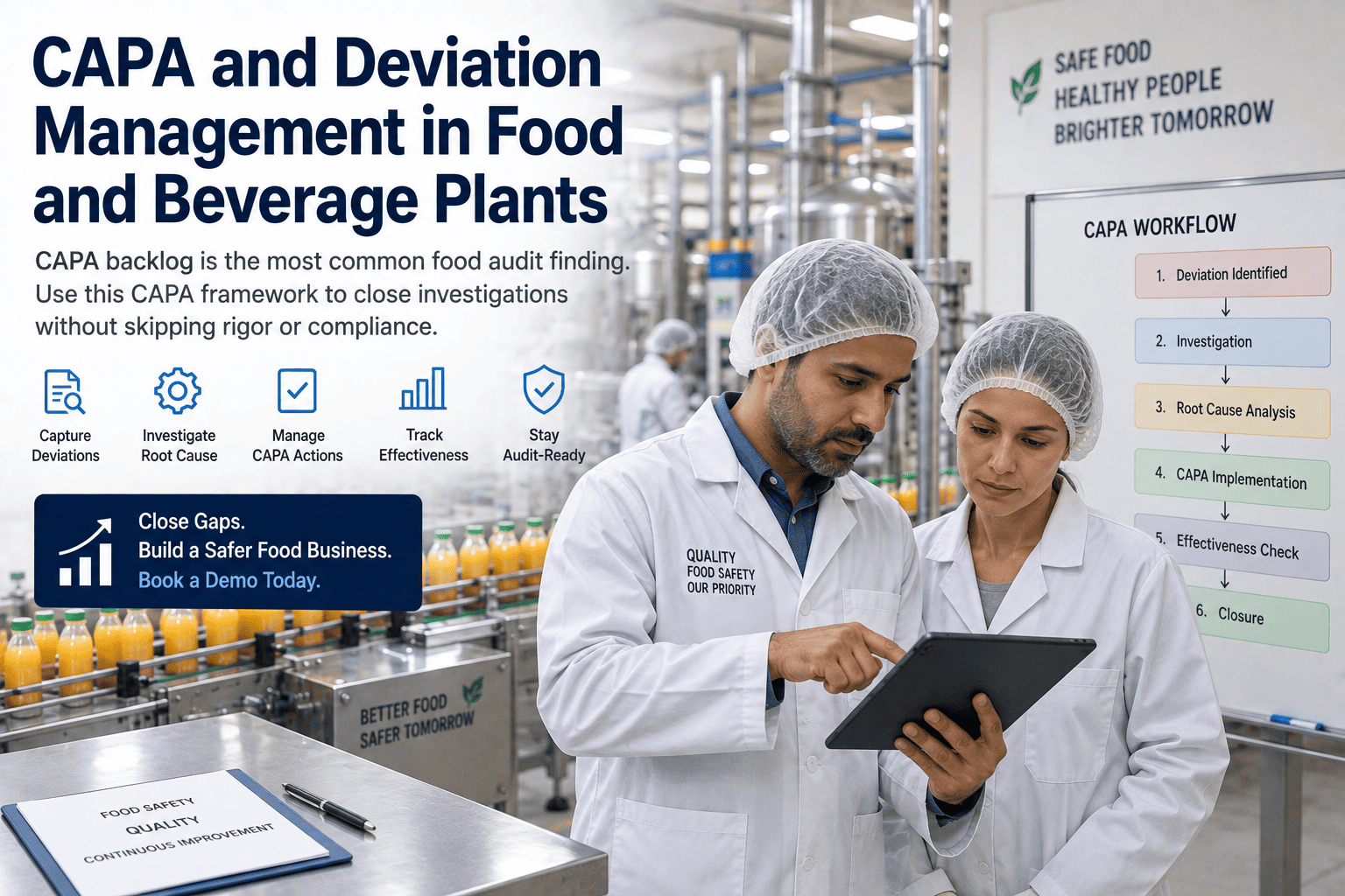 food-plant-capa-deviation-management