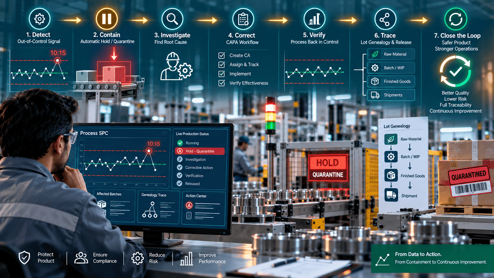 ifactoryai-closed-loop-spc-quarantine-corrective-action-genealogy