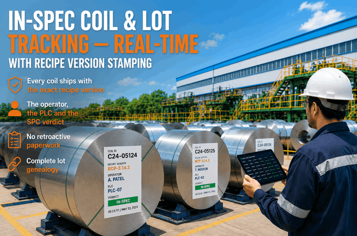 in-spec-coil-&-lot-tracking-—-real-time-with-recipe-version-stamping
