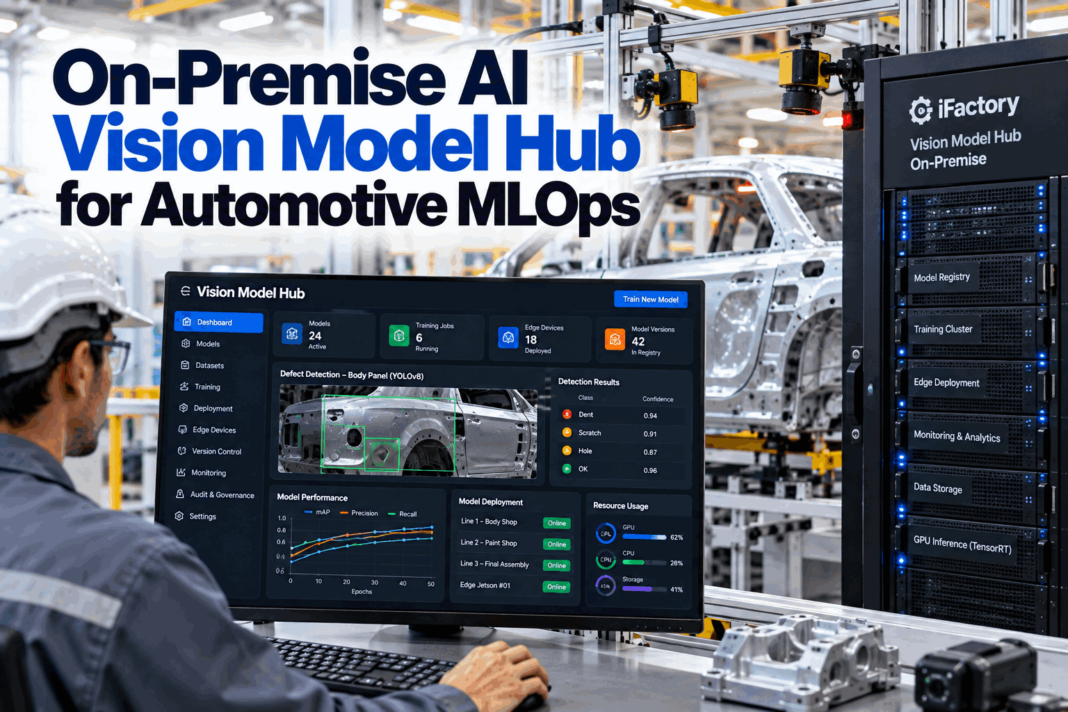 on-premise-ai-vision-model-hub-automotive-mlops