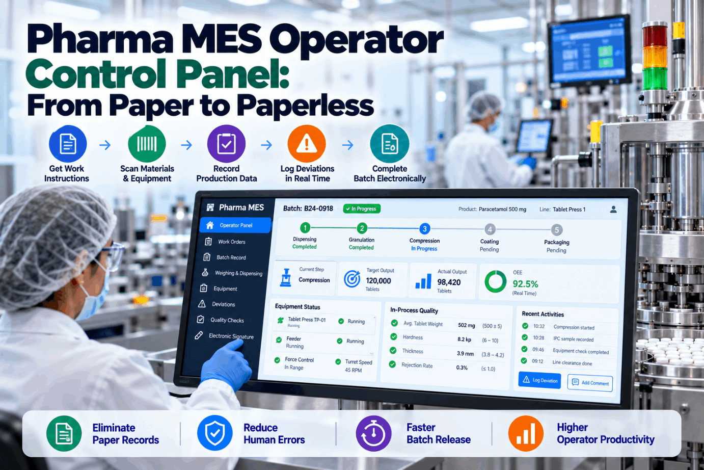 pharma-mes-operator-control-panel