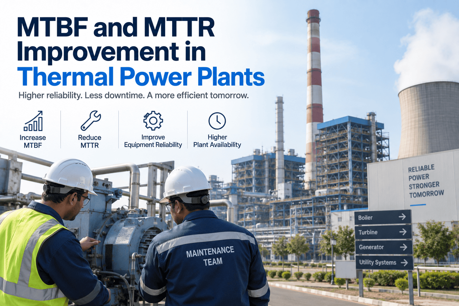 power-plant-mtbf-mttr-improvement