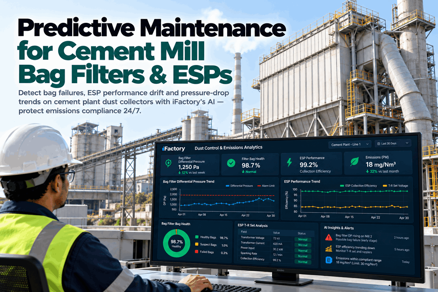 predictive-maintenance-cement-mill-bag-filters-esps