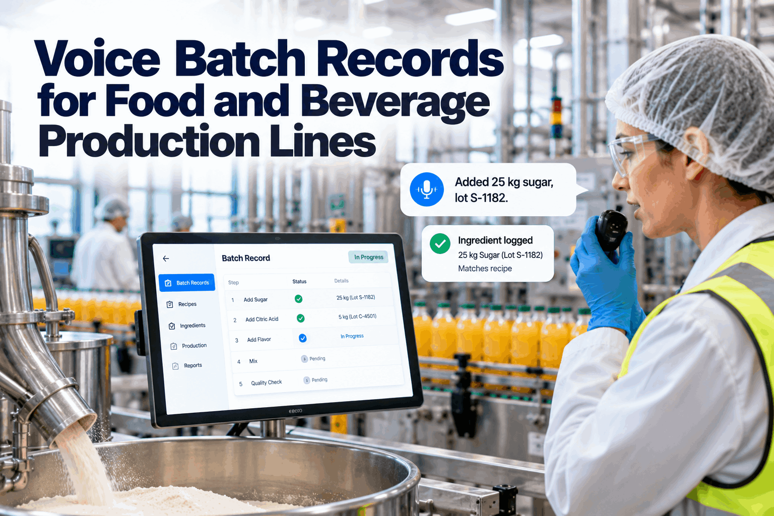 voice-batch-records-food-beverage-production-lines