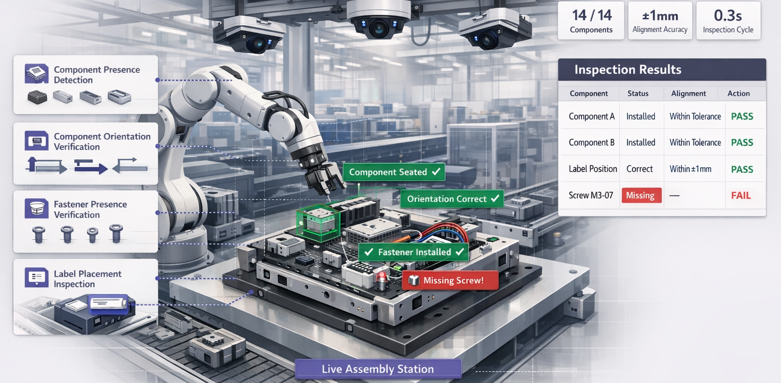 Assembly Verification - AI Vision