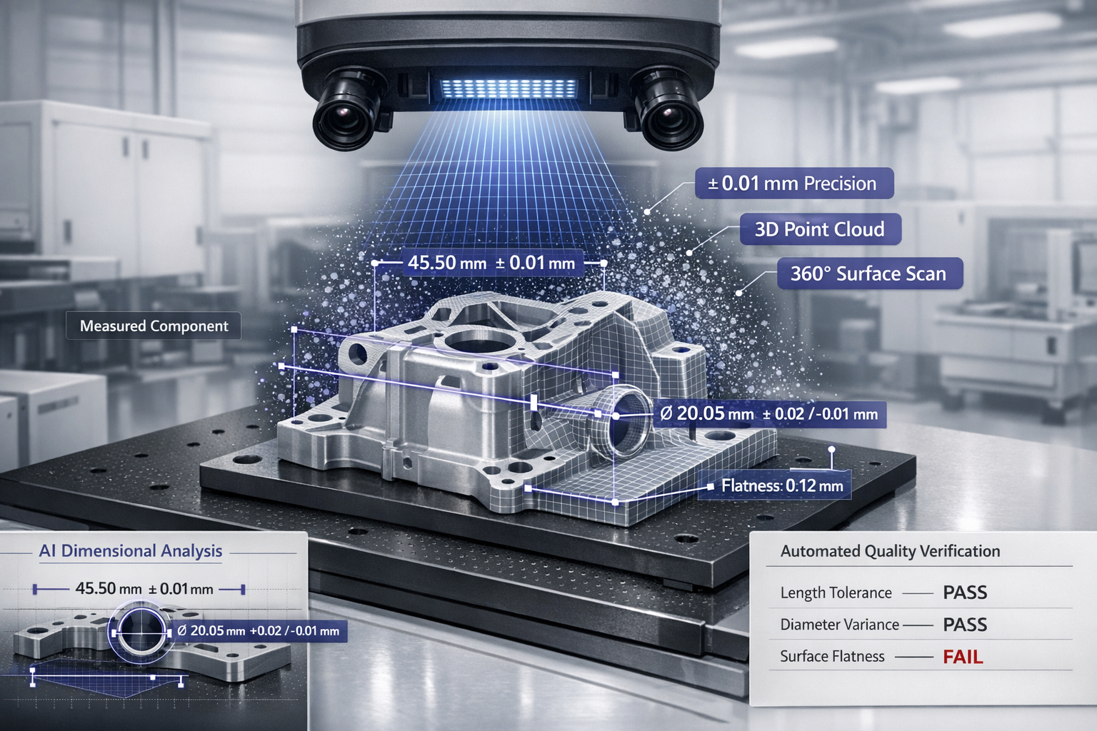 Dimensional Metrology - AI Vision