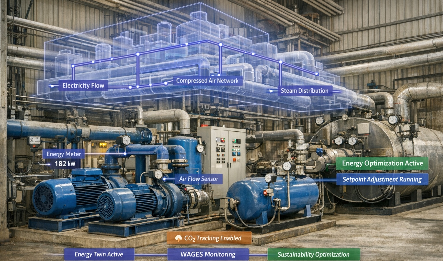 Energy and Sustainability Twin - Digital Twin