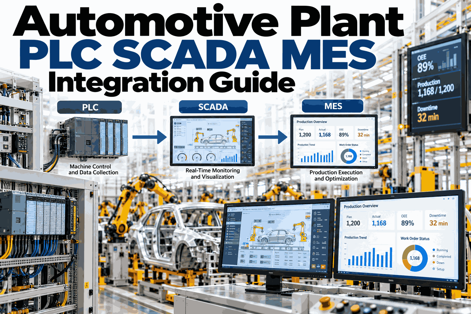 automotive-plant-plc-scada-mes-integration