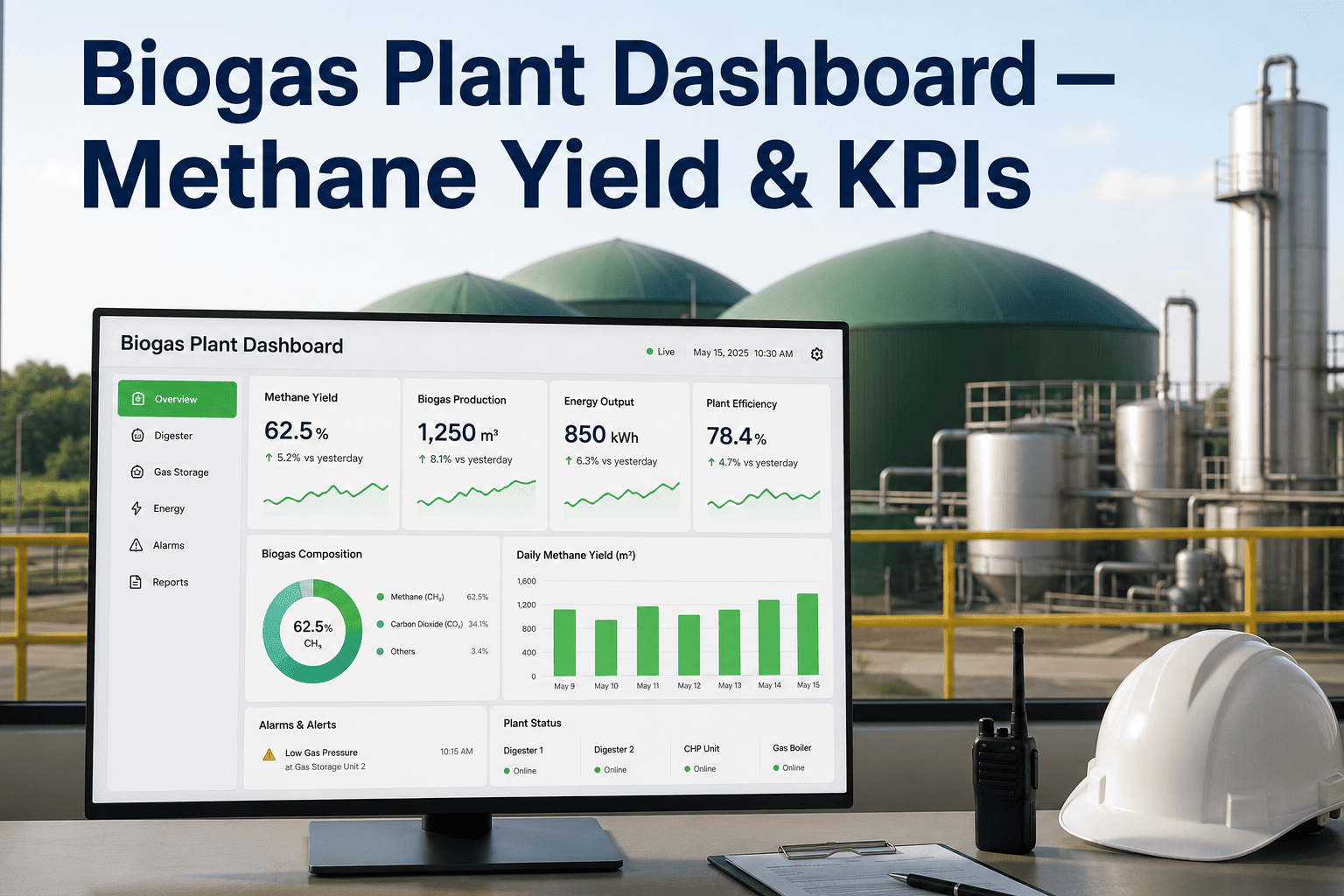 biogas-performance-dashboard-methane-yield-ph-kpi