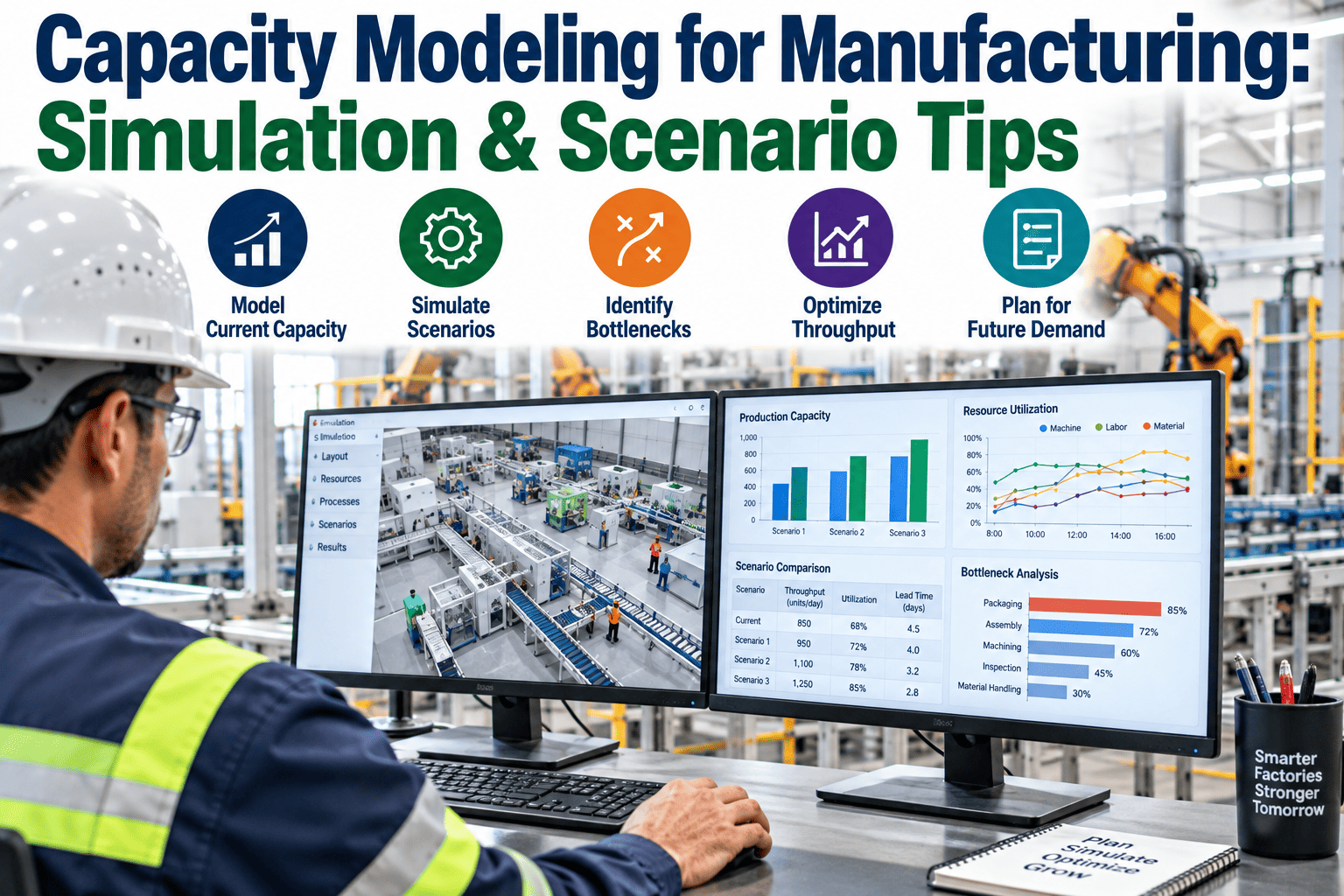 capacity-modeling-manufacturing-simulation-scenario