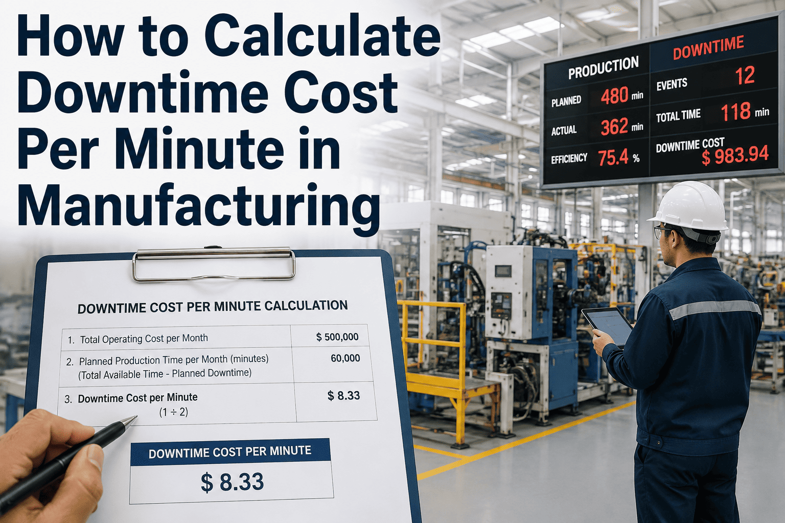 downtime-cost-per-minute-calculation-manufacturing