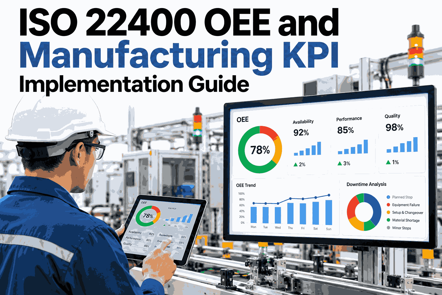 iso-22400-oee-manufacturing-kpi-guide