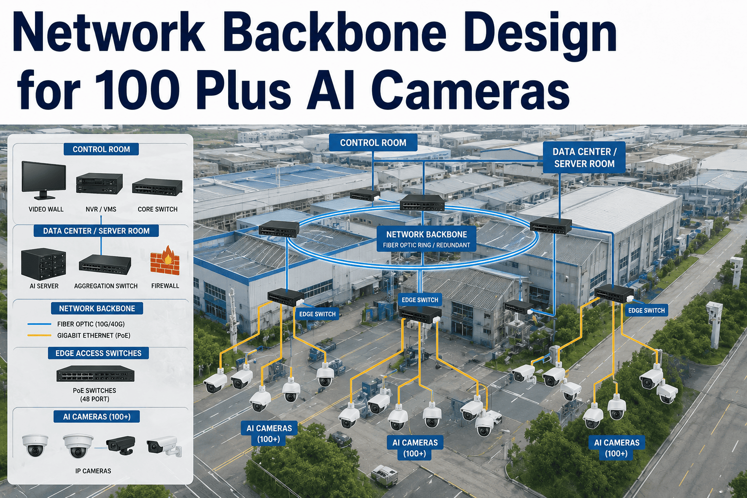 network-backbone-design-100-plus-ai-cameras