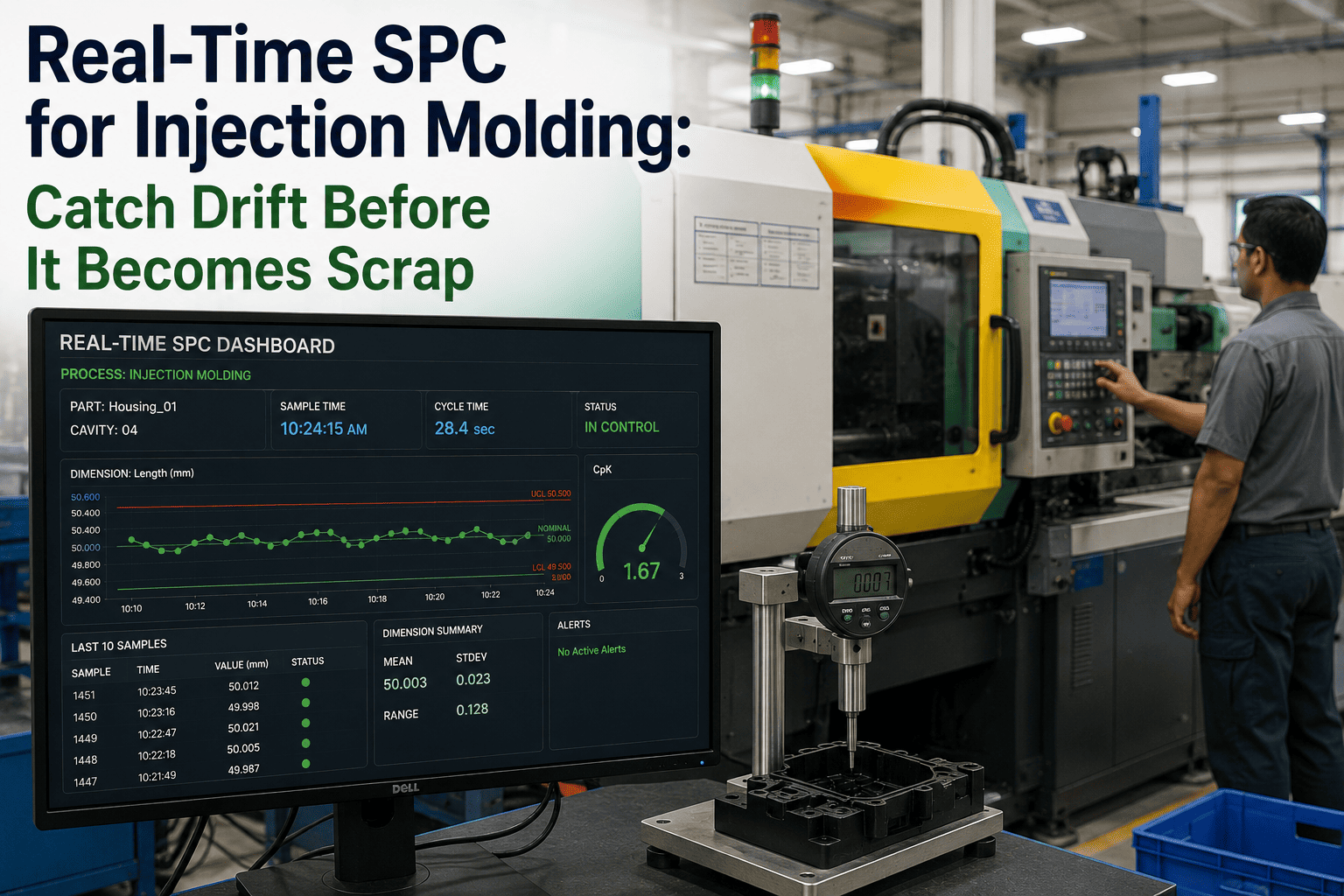 real-time-spc-injection-molding