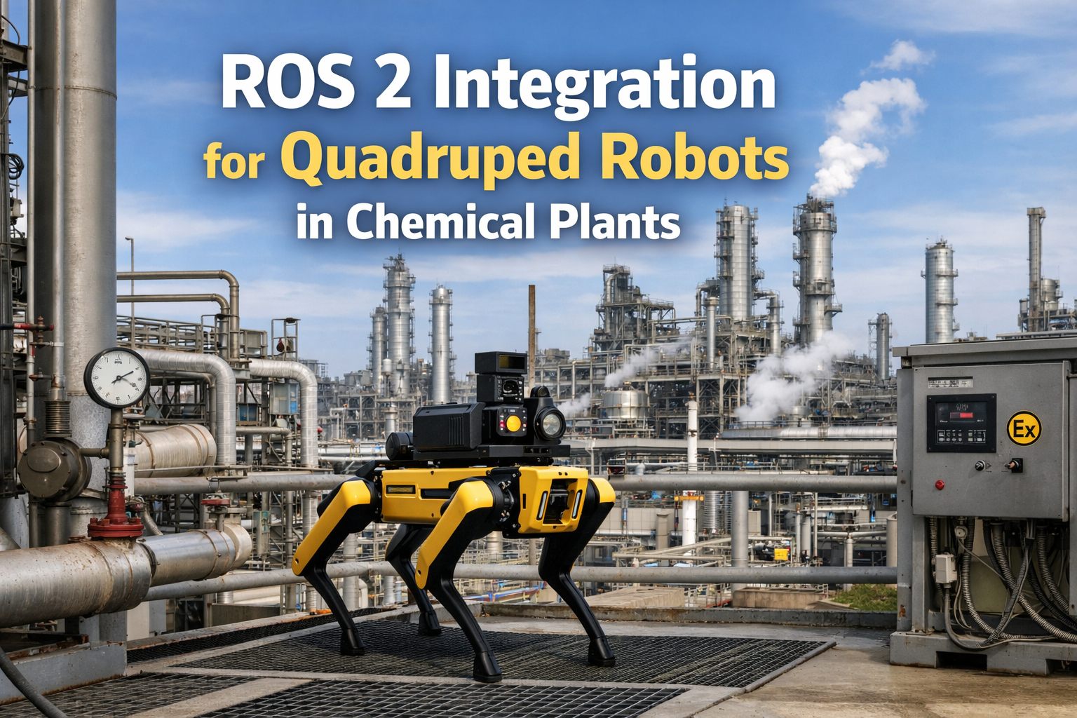 ros2-quadruped-robots-chemical-plants