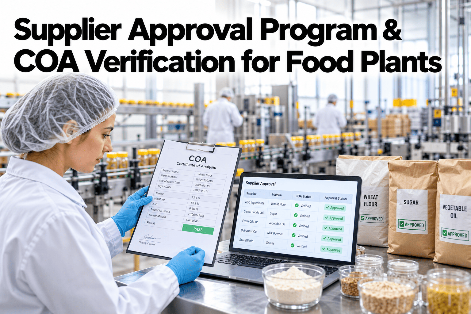 supplier-approval-program-coa-verification-food-plants