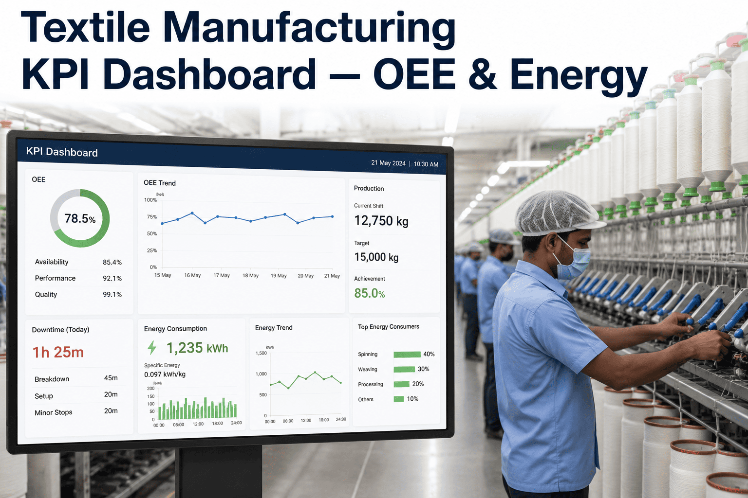 textile-kpi-dashboard-oee-waste-energy-per-kg