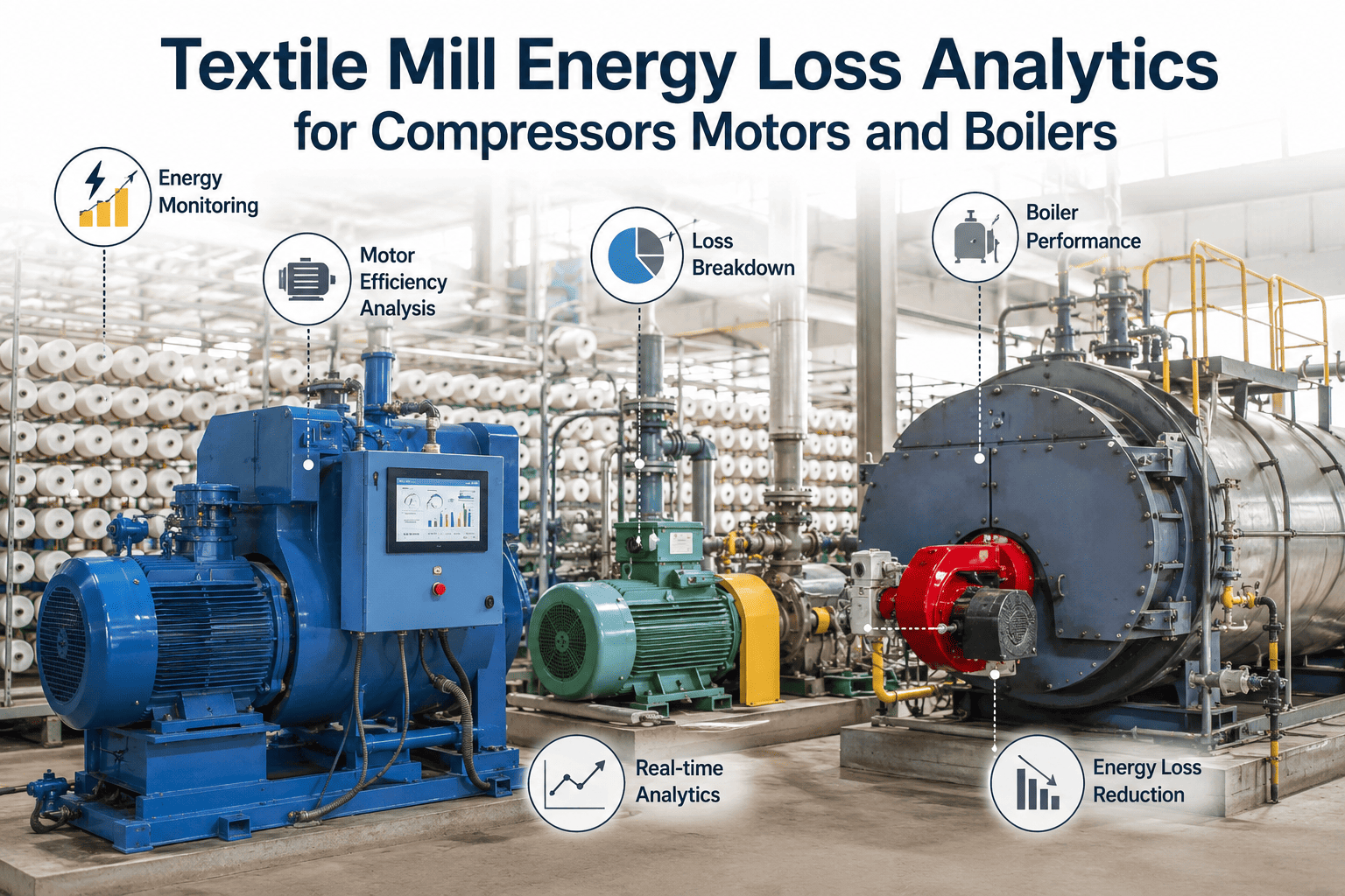 textile-mill-energy-loss-analytics-for-compressors-motors-and-boilers