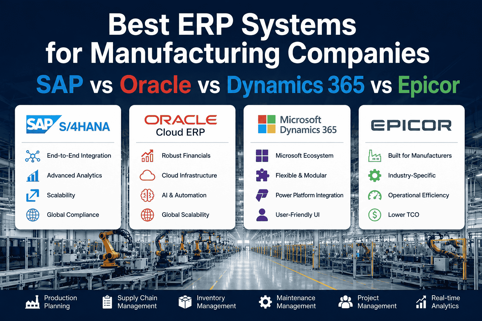 best-erp-systems-manufacturing-companies