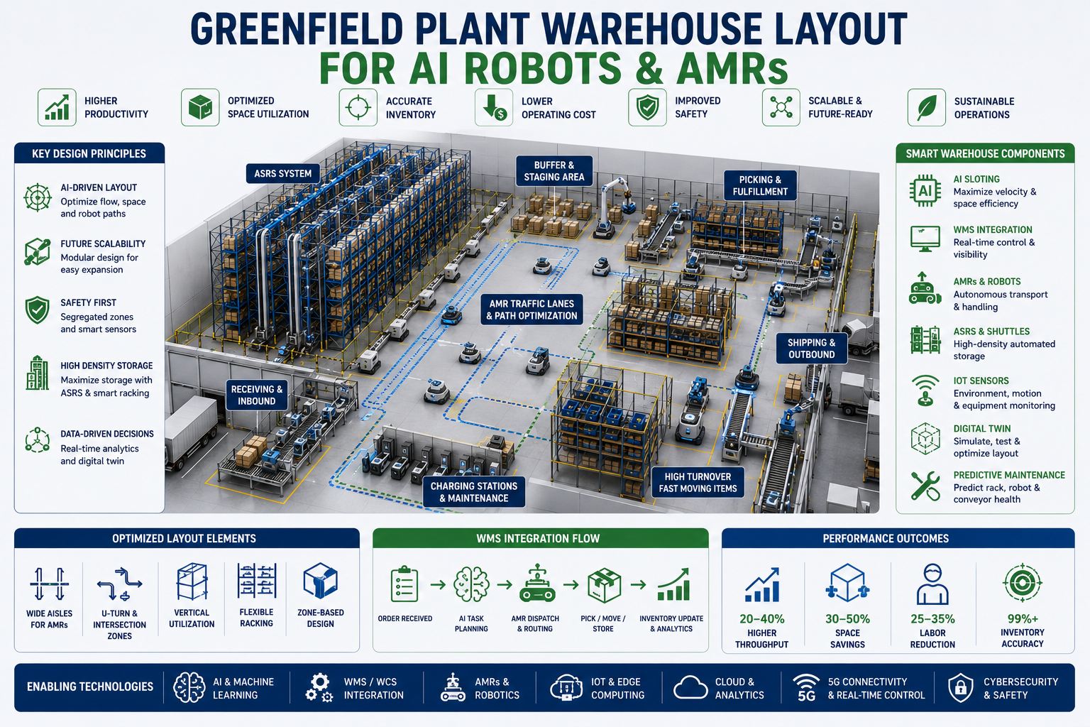 best-greenfield-plant-warehouse-layout-ai-robots