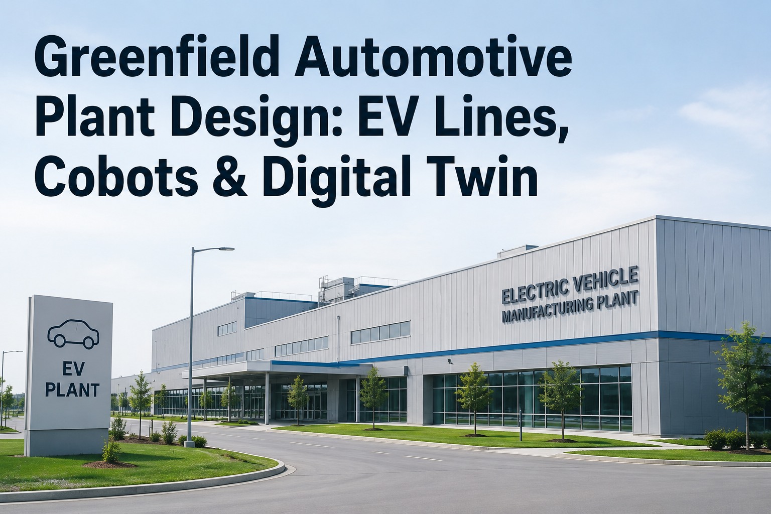 greenfield-automotive-plant-design-ev-cobots-digital-twin