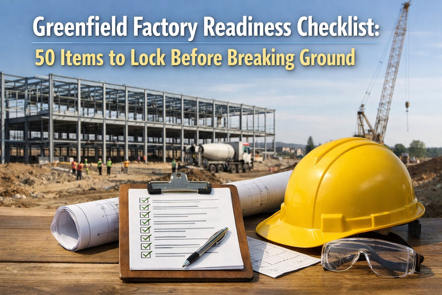greenfield-factory-readiness-checklist-50-items