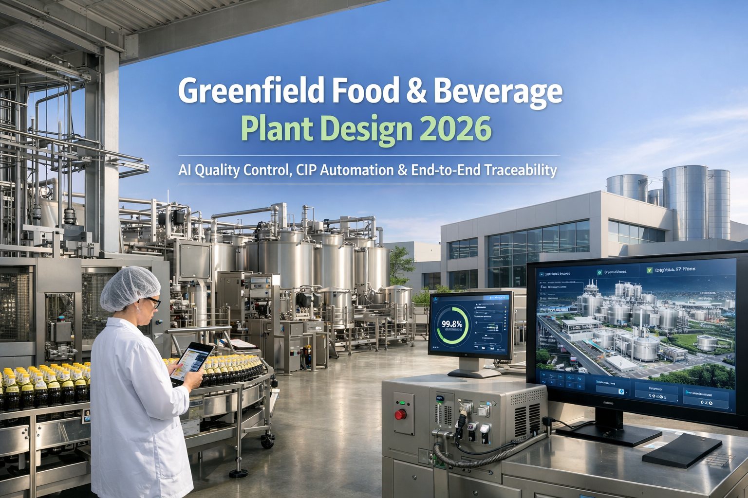 greenfield-food-beverage-plant-design-ai-quality-cip-traceability-2026