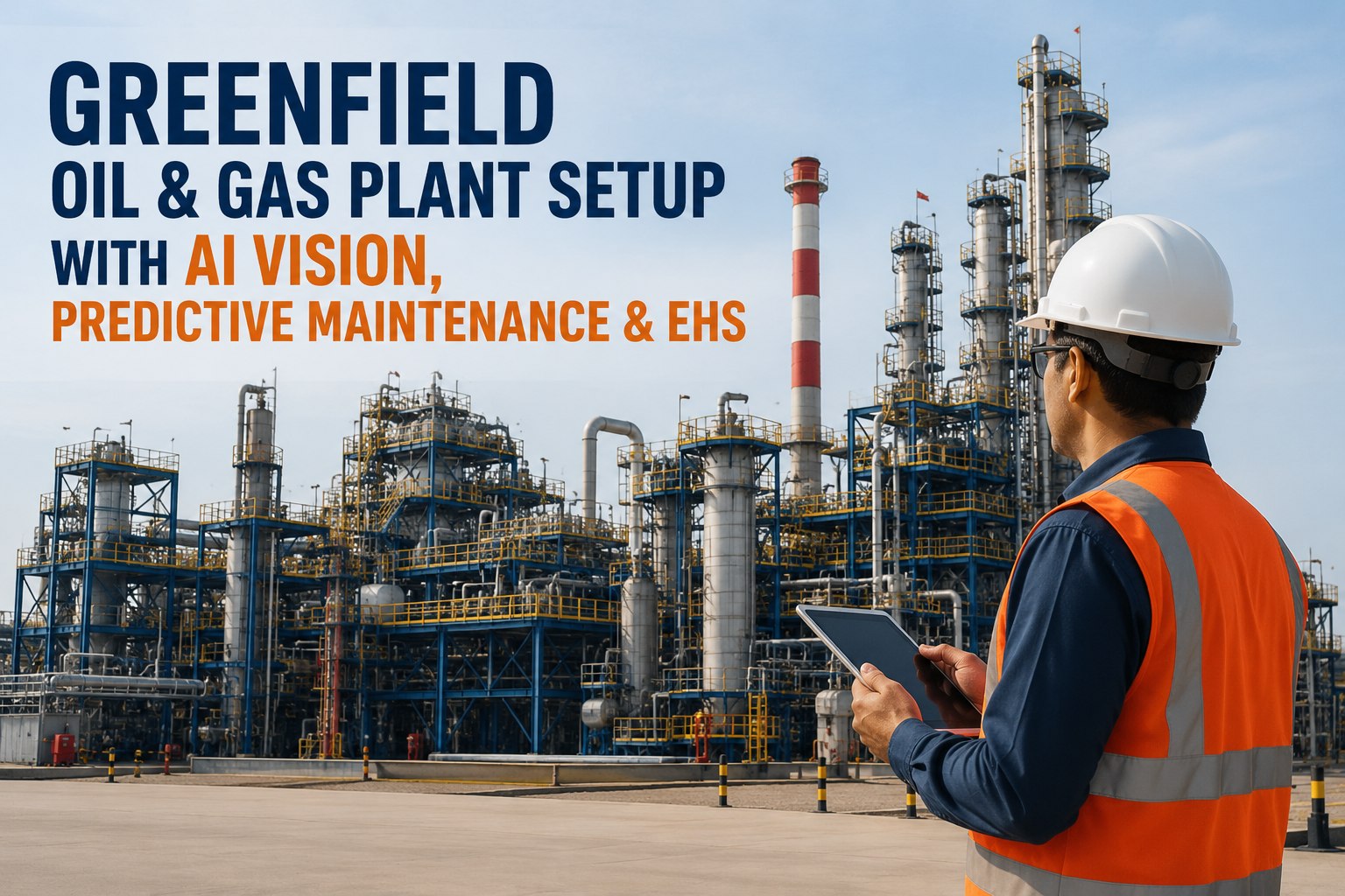 greenfield-oil-gas-plant-setup-ai-vision-predictive-maintenance-ehs
