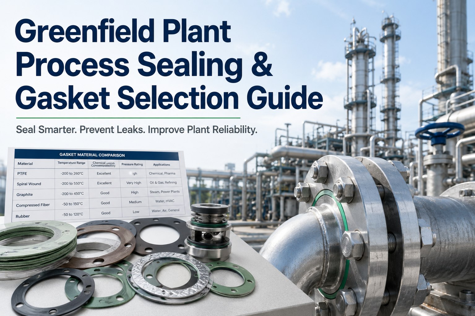 greenfield-plant-process-sealing-gasket-selection-guide