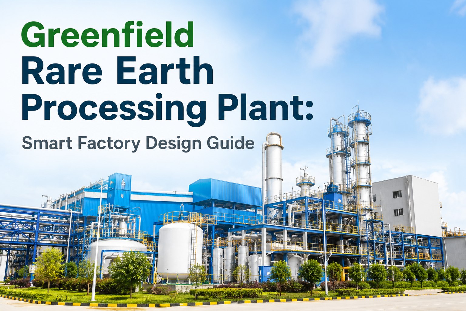 greenfield-rare-earth-processing-plant-smart-factory-design