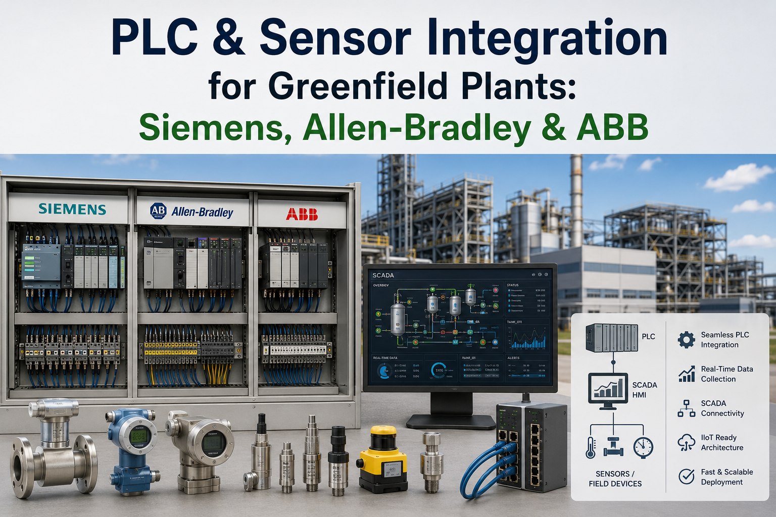 plc-sensor-integration-greenfield-plants-siemens-allen-bradley-abb