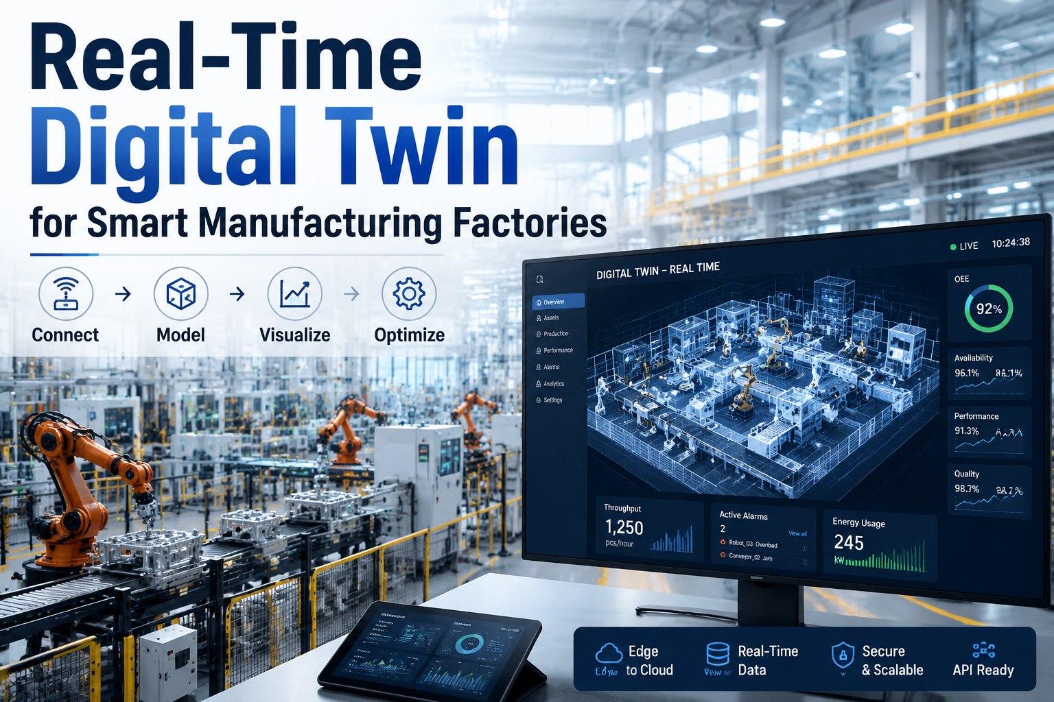 real-time-digital-twin-manufacturing-plant