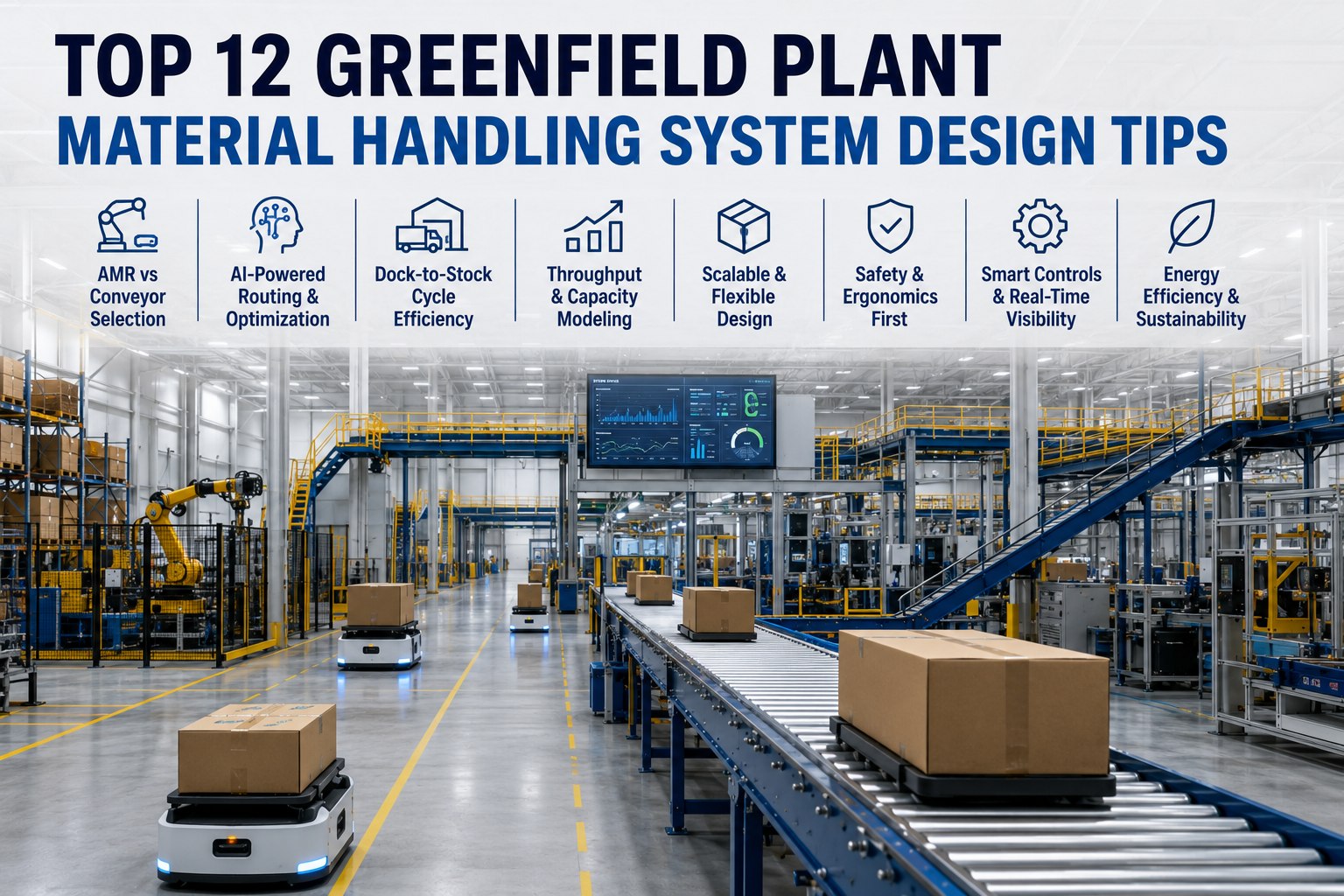 top-greenfield-plant-material-handling-system-tips
