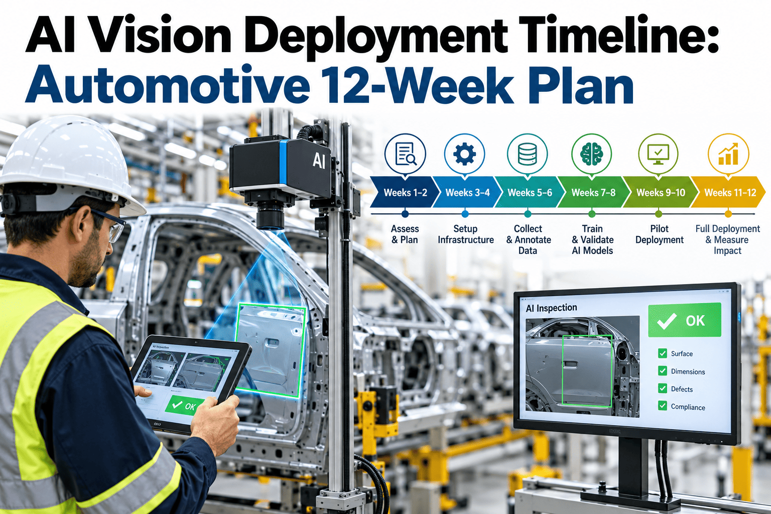 ai-vision-deployment-timeline-automotive-12-week-plan